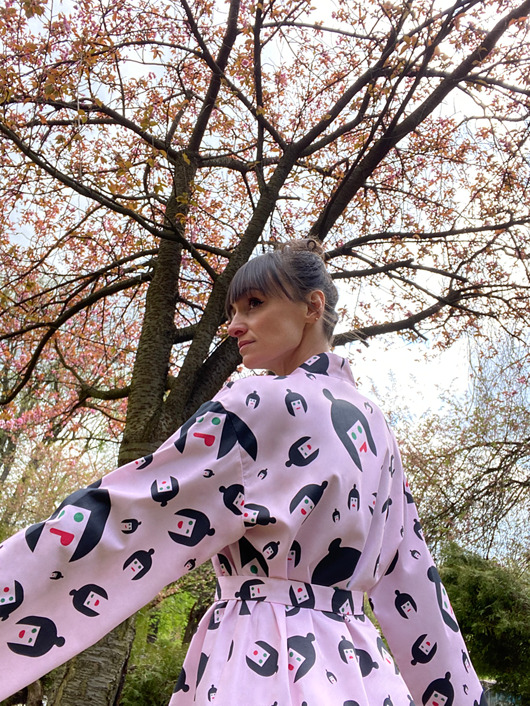 ubrania różne Kimono