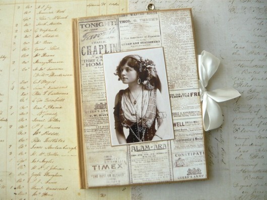 Notes Notatnik Dziennik Pamiętnik - styl Vintage Not Only Paper
