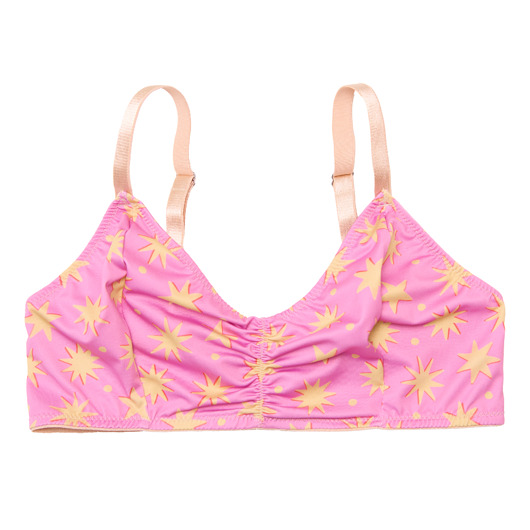 biustonosze damskie Bralette  starry tale  lemon rose