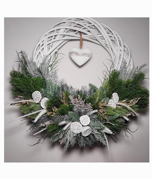 wianki bożonarodzeniowe Świąteczny wieniec