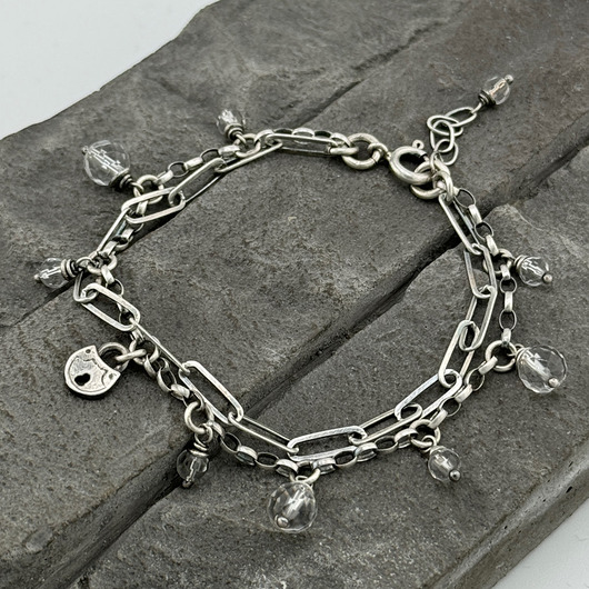 bransoletki z kamieni naturalnych Kryształ górski - bransoletka