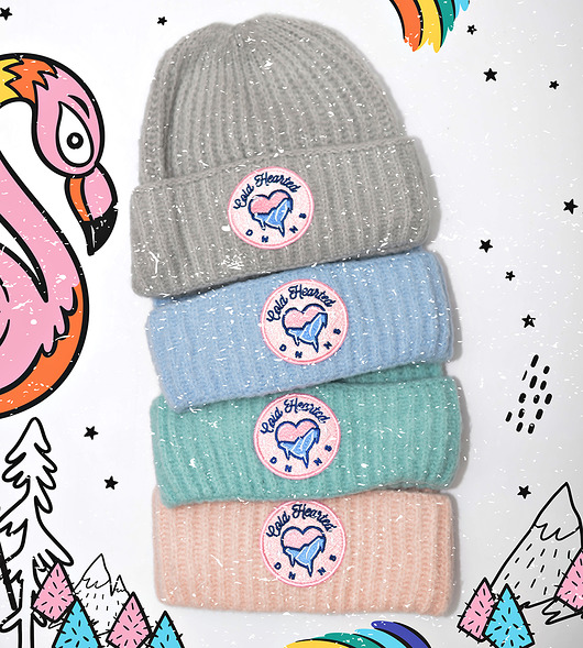 czapki damskie Czapka Soft Ice Plush Beanie