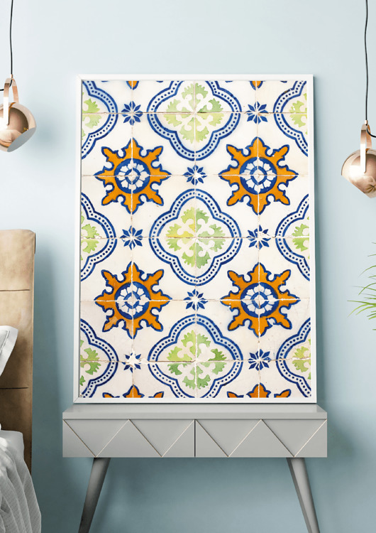 PLAKAT OCTOPUS GARDEN 42x60cm,bez ramki Sun Patterns