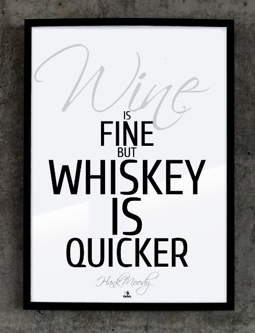 Plakat WHISKEY II 50x70 MIA home