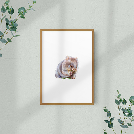 plakaty Wombat plakat