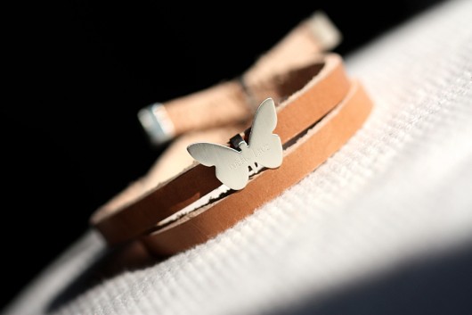 Personalizowana - skóra naturalna i srebro 925 ANDY POP. Biżuteria interaktywna