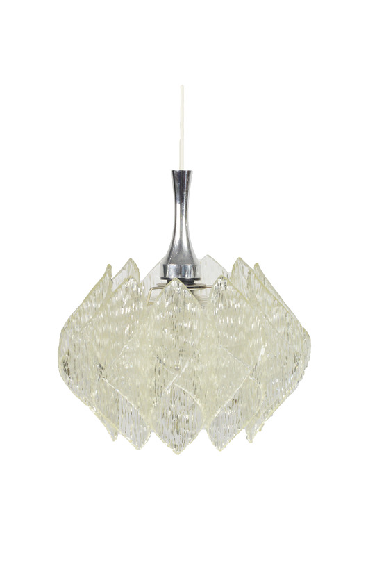 lampy wiszące Lampa wisząca proj. A. F. Gangkofner, Niemcy, lata 60
