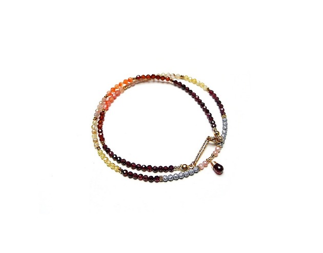 chokery Mix kamieni naturalnych /choker/ vol. 2 - Szlachetna kolekcja