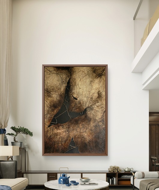 obrazy "Tkankaprzemian" nowoczesny obraz abstrakcyjny