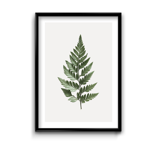 Plakat Naturalny minimalizm #10 Bury Lis