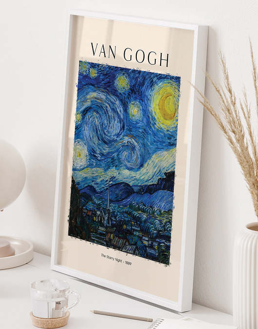 plakaty Plakat Reprodukcja Vincent van Gogh - Gwiaździsta noc