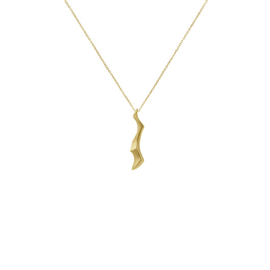 wisiory WAVES / gold necklace