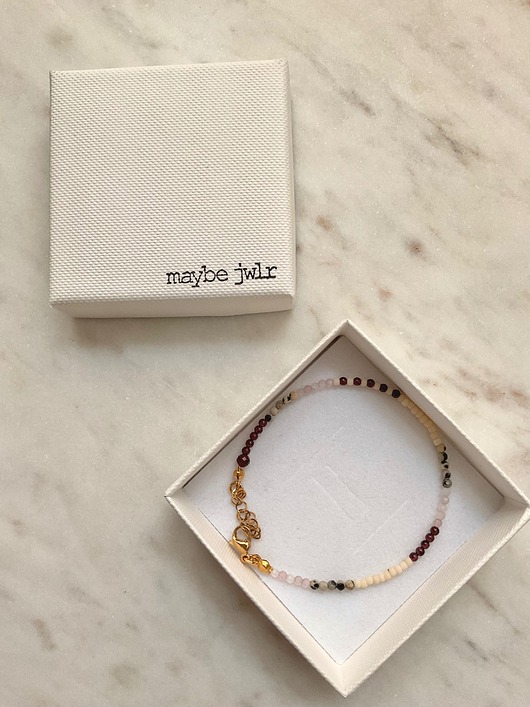 bransoletki z kamieni naturalnych Bransoletka Ann z kamieni i koralików