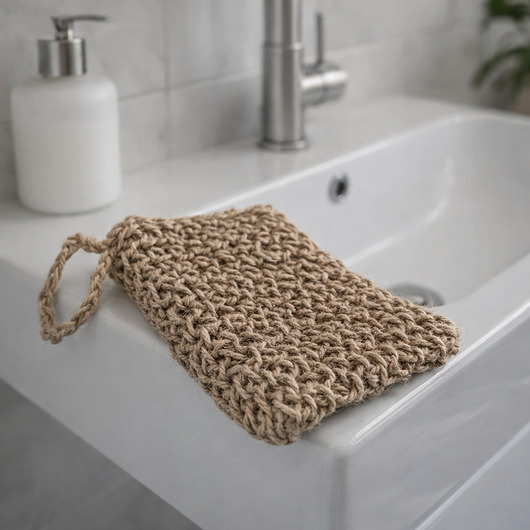 dodatki - łazienka - różne Myjka rękawica konopna