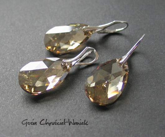 kryształ Swarovski - komplet Gosia Chruściel-Waniek