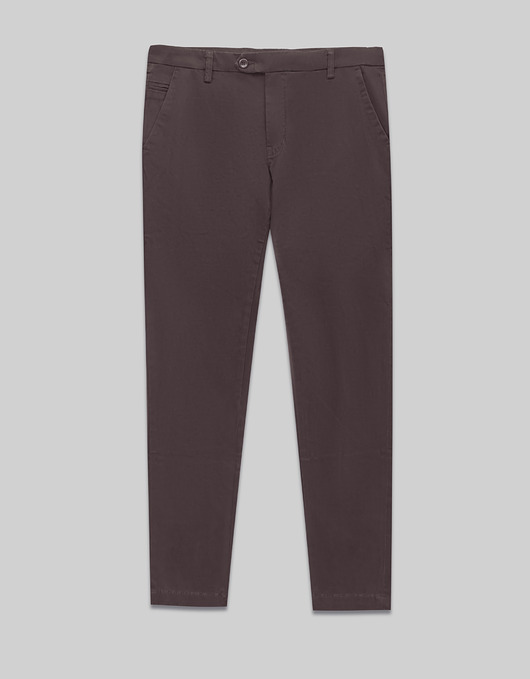 spodnie męskie Męskie spodnie sagliano szary slim fit