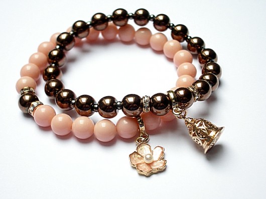 Brown & peach - duo KiKa pracownia