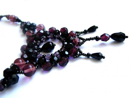 Gothic - Violet circle Silverka