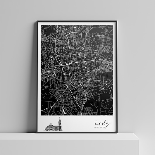 plakaty Plakat Miasto - Łódź