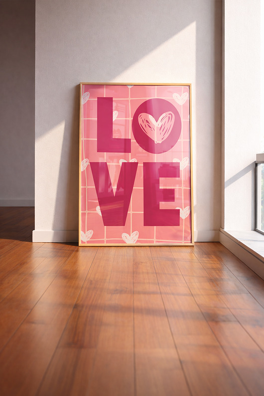 plakaty Plakat Love