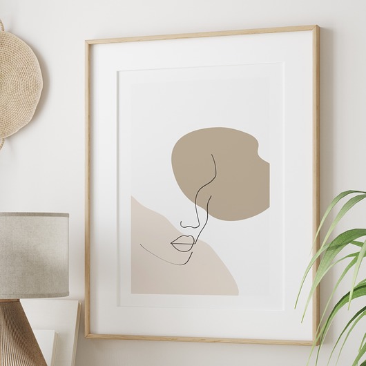 plakaty Plakat Szkic Kobiety Abstrakcja Line art P423