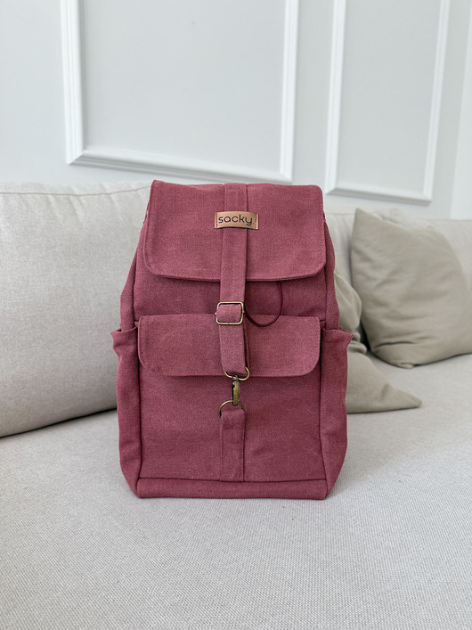 plecaki Plecak woskowany fly bordo