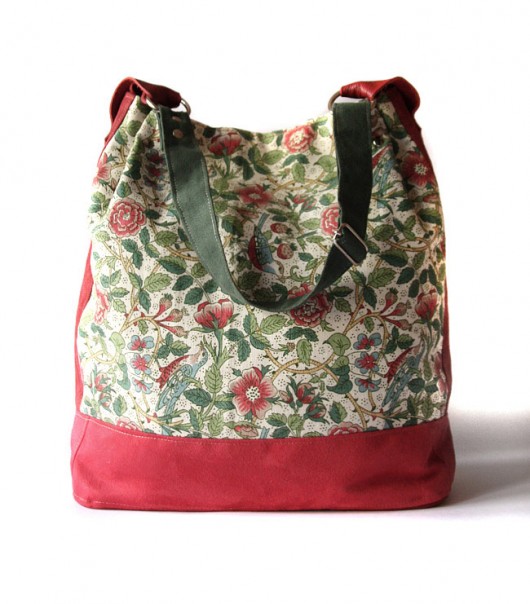 torba - flowers in red - elfagado