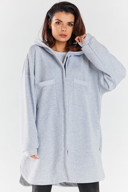bluza z kapturem damska Bluza C281