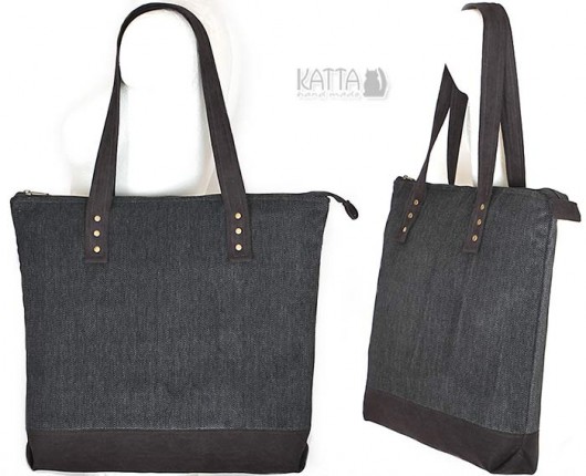 Graphite velvet - simple Katta