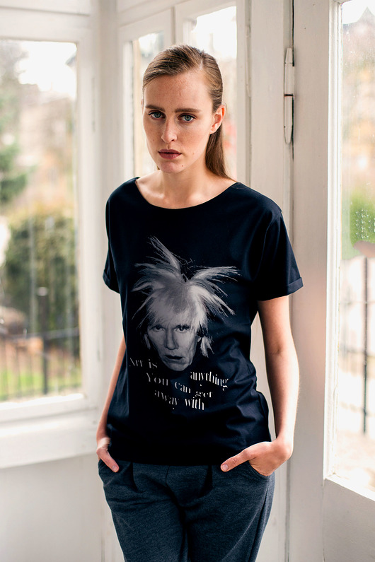 WARHOL PORTRAIT Oversize t-shirt GAU great as You