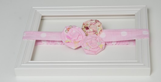 Opaska Kwiatki Róż LalaShop