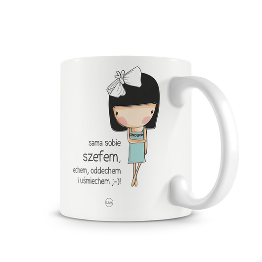 kubek. sama sobie szefem Love Life and Forest