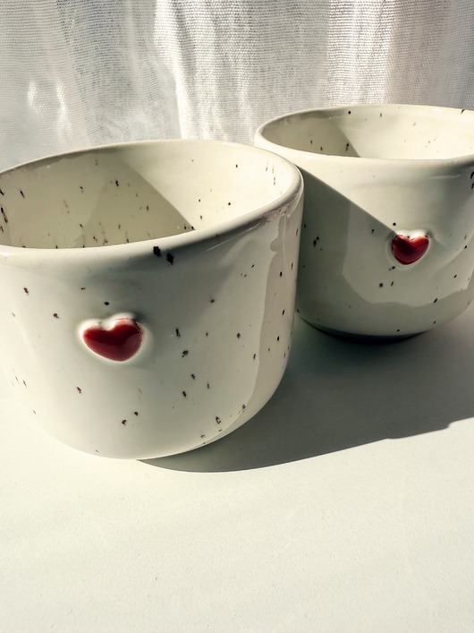 kubki Kubek "czerwone serce