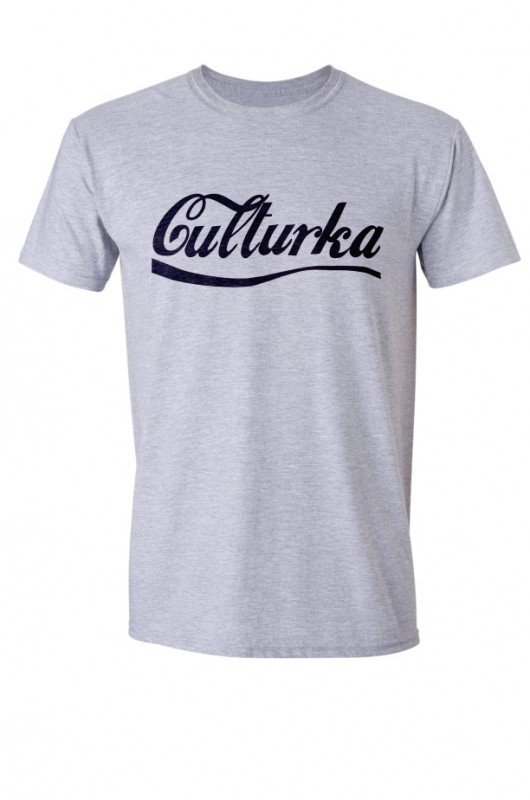 CULTURKA SZARA - Koszulka Męska T-shirt GAU great as You