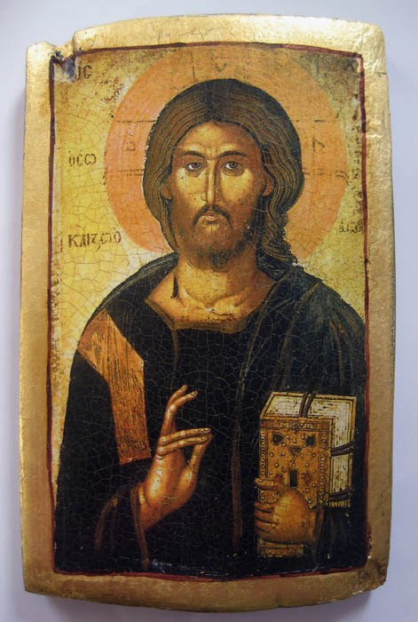 ikona z Chrystusem Kotikon