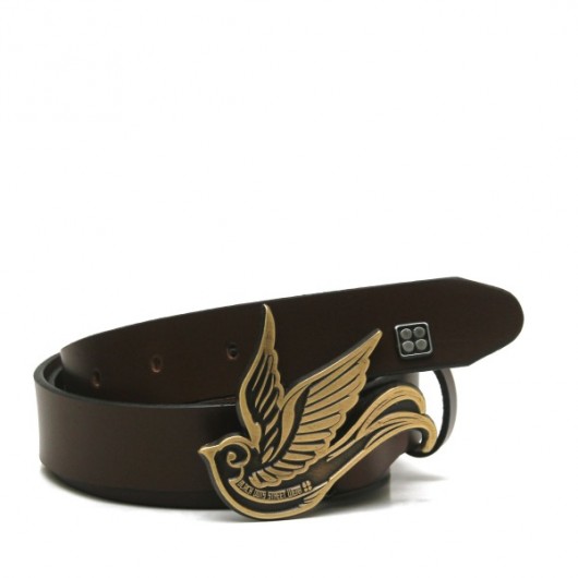 Gold Bird Black Dots
