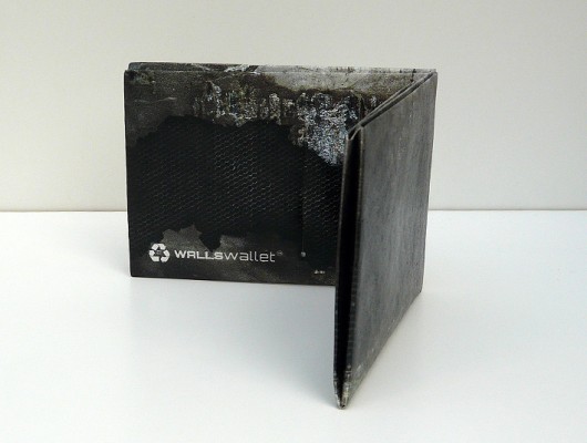 Wallswallet Black Steel Wallsprint