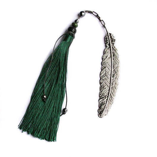 LUX. unikatowa zakładka :: emerald green kaktusia