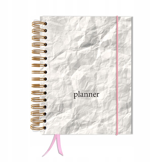 kalendarze i plannery Kalendarz terminarz bez dat planer universalny A5+