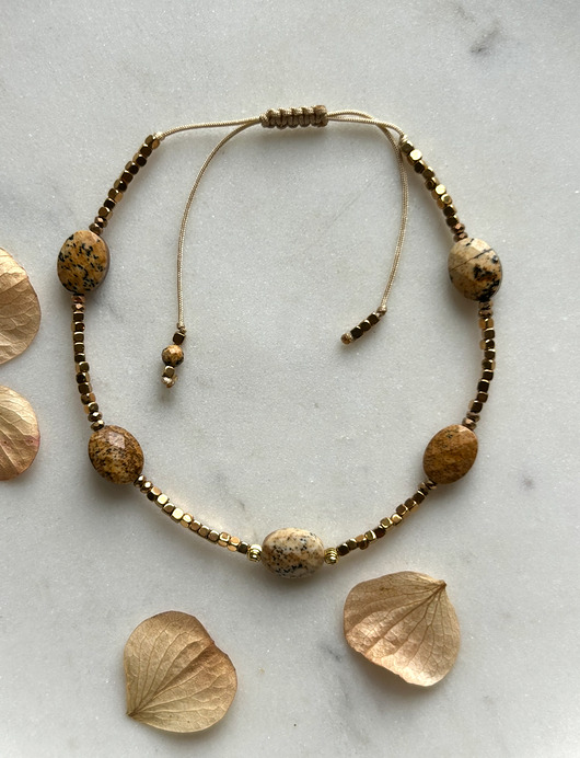 bransoletki z kamieni naturalnych Jesieniara -Amuletka z Jaspisem