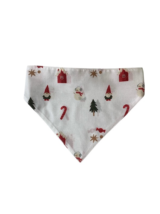 ubranka dla zwierząt Bandana dla psa na gumce ŚWIĄTECZNA