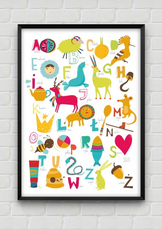 ALFABET POLSKI / A3 mySIMPLEart