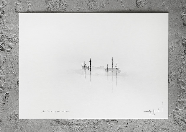 Minimalistyczny pejzaż - 03 Maja Gajewska