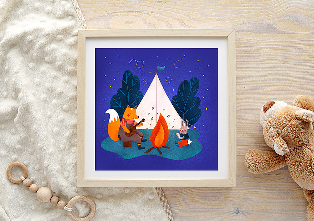 grafiki i ilustracje Przygoda