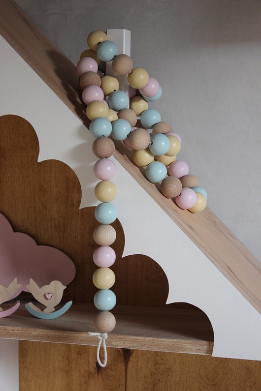 Girlanda drewniana oh rainbow! Little Wood Bunny