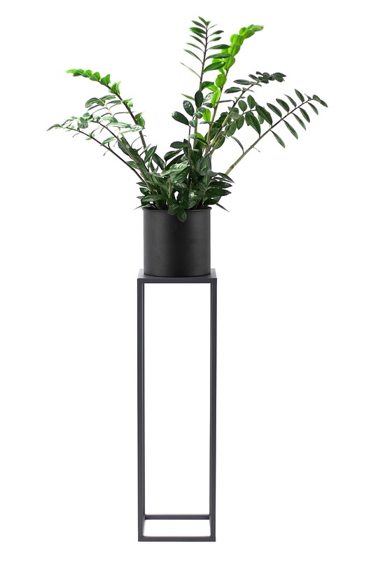 kwietniki Kwietnik Metalowy METALLO 80cm szary LOFT