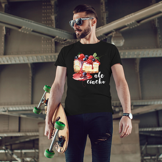 Ale ciacho Nova męska czarna ONE MUG A DAY