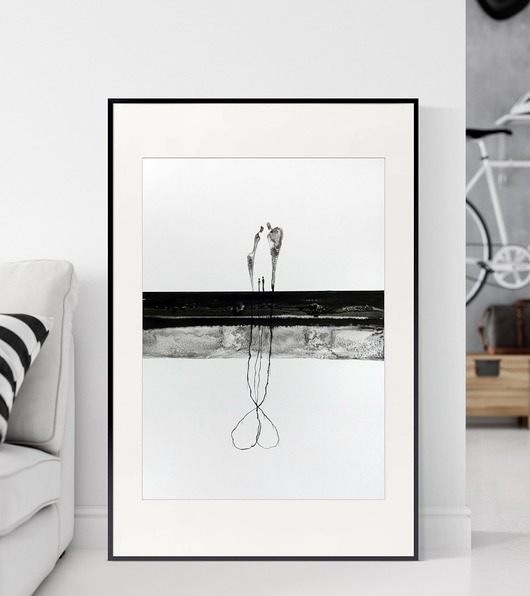grafika 51X71 cm zam MiniMalArt