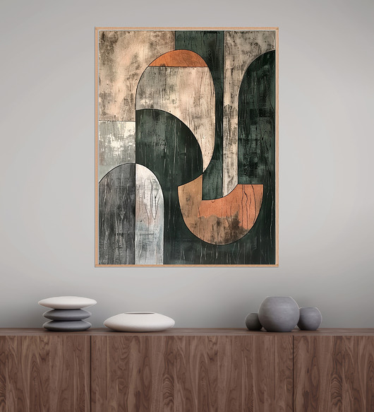 plakaty Geometria natury - Plakat, druk - Minimalizm, Boho, Loft #139