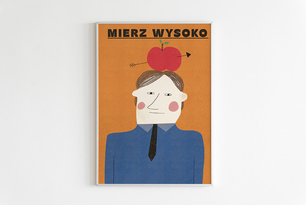 plakaty Plakat Mierz wysoko